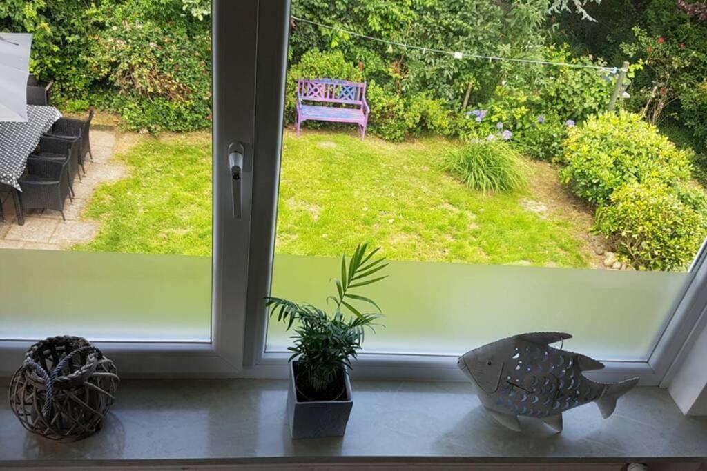 Gemuetliche Haushaelfte Mit Garten Und Terrasse Flensburg Zewnętrze zdjęcie